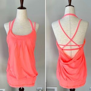 Lululemon 🍋 Crisscross Back with Shelf Bra Workout Tank